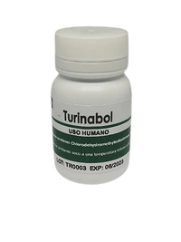 Turinabol 10mg com 100 cápsulas - Manipulada