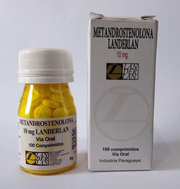 Metandrostenolona (dianabol) 10mg com 100 comprimidos - Landerlan