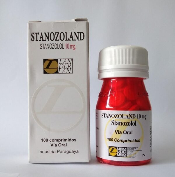 Estanozolol (winstrol) 10mg com 100 comprimidos - Landerlan