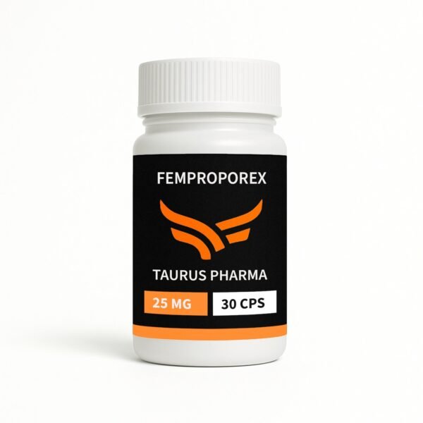 Femproporex 25mg com 30 cápsulas – Taurus Pharma