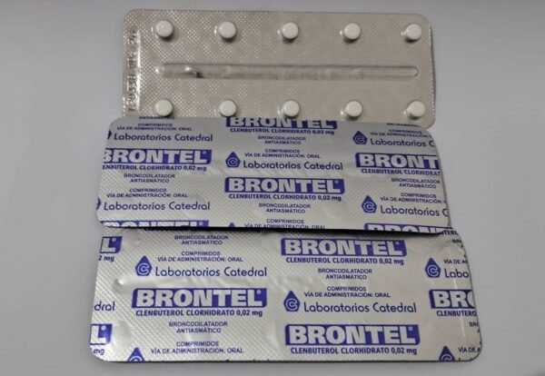 Clembuterol Cartela 10 comprimidos 0.2 mg